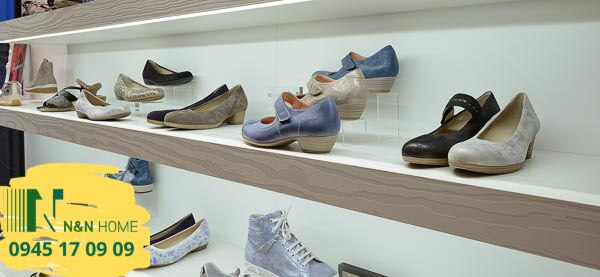 Thiết kế shop giày dép nam nữ tại quận 2 - TPHCM