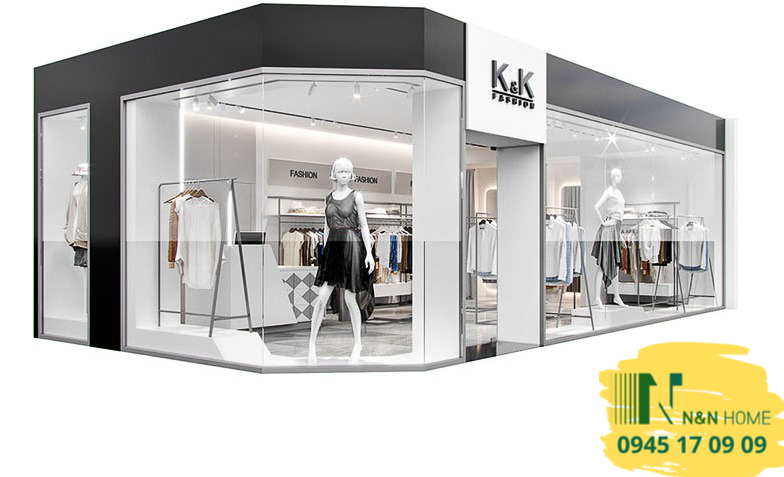 Thiết kế shop thời trang K&K ở Thành phố Thủ Đức - TPHCM