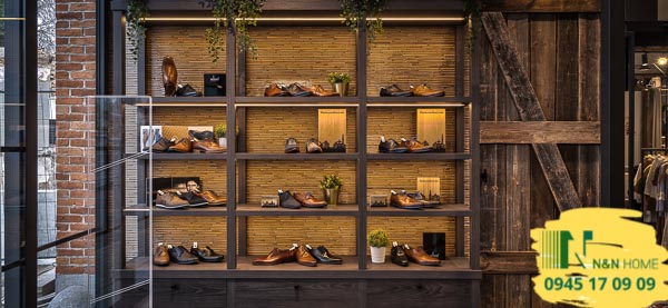 Thiết kế shop giày dép cực chất ở quận 7 - TPHCM