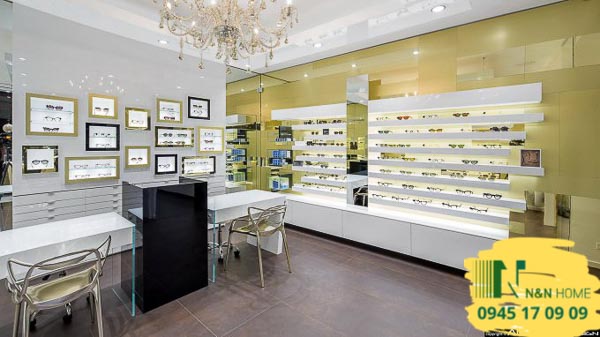 Thiết kế shop mắt kính Locchiale đẹp ở quận 5 - TPHCM