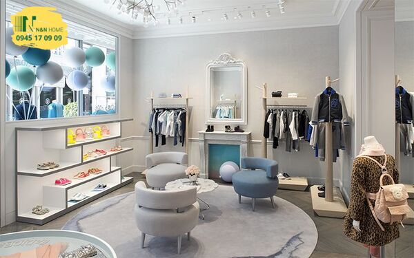Thiết kế cửa hàng bán đồ sơ sinh Dior thanh lịch tại quận 11 - TP.HCM
