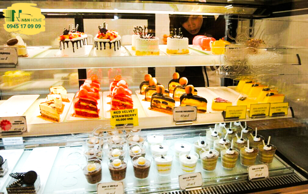 Thiết kế cửa hàng bánh ngọt ABC Bakery xinh xắn tại quận 1 - TP.HCM