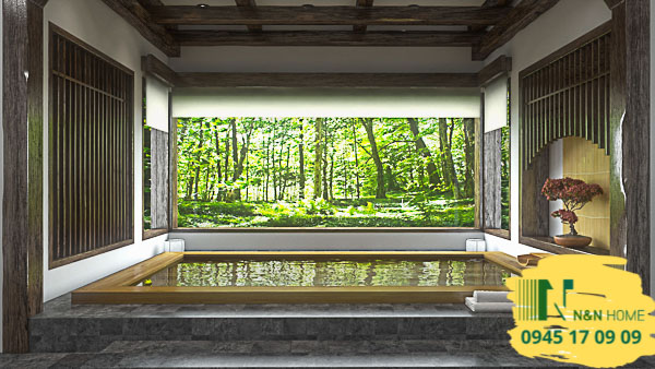 Thiết kế phòng spa theo phong cách Nhật Bản ở quận Thủ Đức - TPHCM