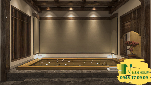 Thiết kế phòng spa theo phong cách Nhật Bản ở quận Thủ Đức - TPHCM