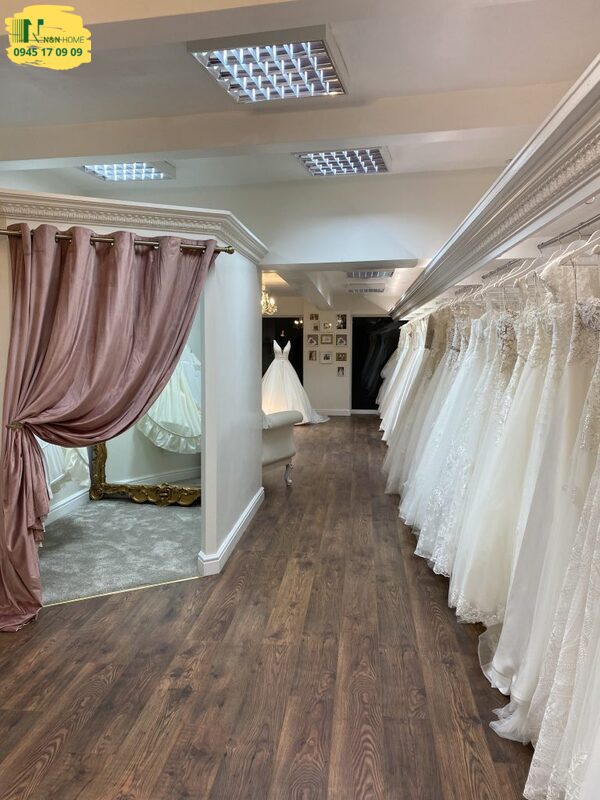 Thiết kế showroom áo cưới Amelia’s Bridal Boutique đẹp tại quận 1 - TP.HCM
