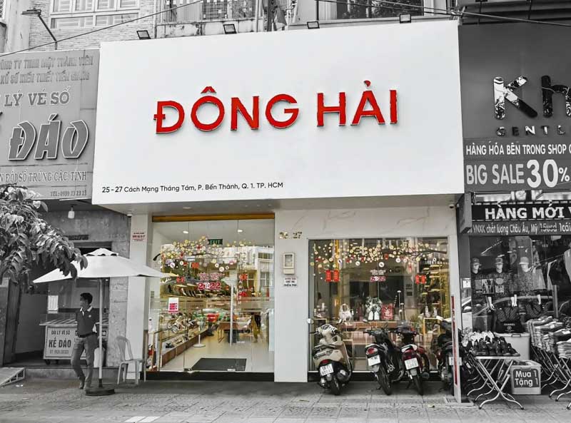 thiết kế shop giày dép 