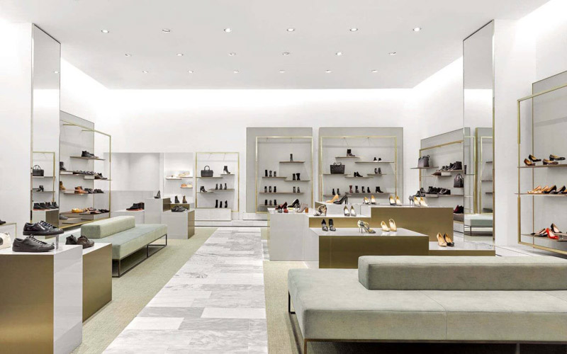 thiết kế shop giày dép 