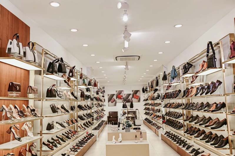 thiết kế shop giày dép 
