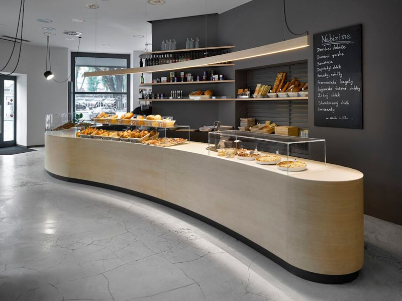 thiết kế quán cafe bánh ngọt