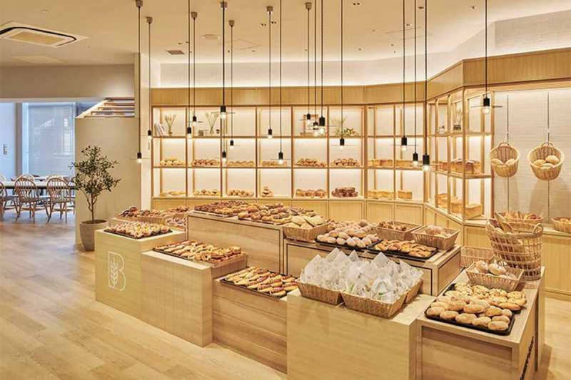 thiết kế quán cafe bánh ngọt